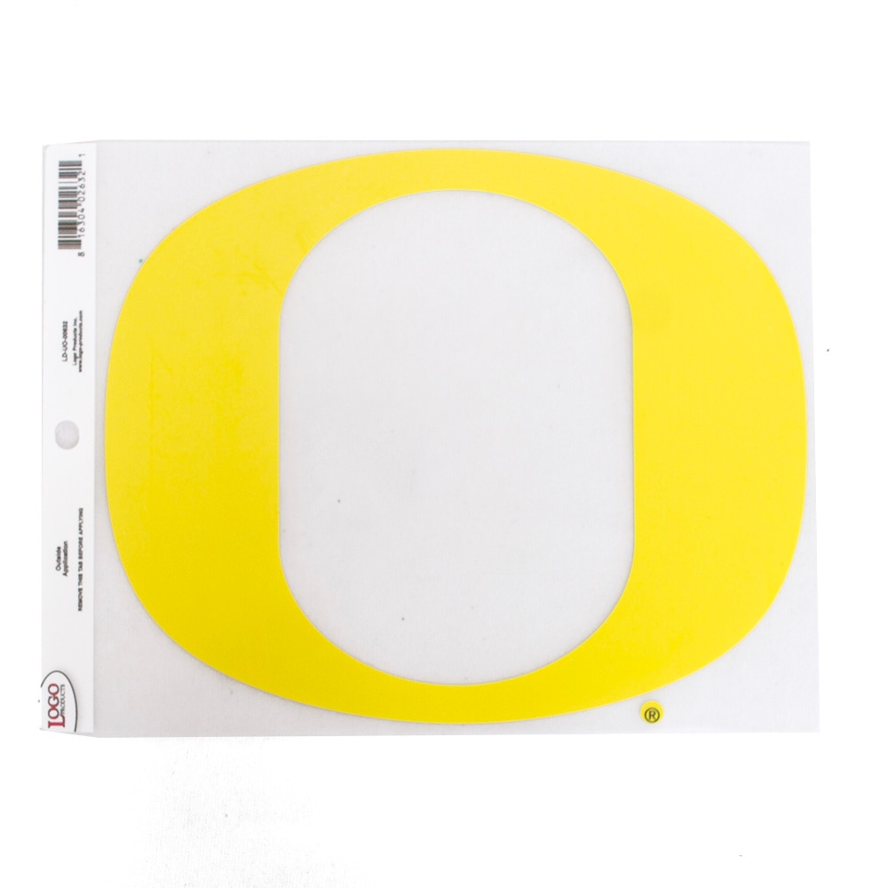 Classic Oregon O, Logo Brand, Yellow, Decal - Outside Application, Home & Auto, 7", Vinyl, 907541